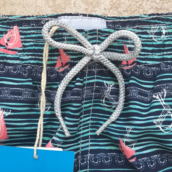 OndadeMar Boys Sailboat Swim Shorts Trunks - Picture 2 of 8